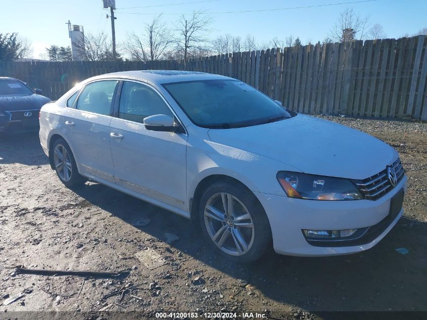 2014 Volkswagen Passat 2.0L Tdi Sel Premium VIN: 1VWCN7A39EC036840 Lot: 41200153