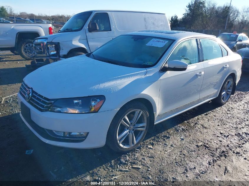 2014 Volkswagen Passat 2.0L Tdi Sel Premium VIN: 1VWCN7A39EC036840 Lot: 41200153