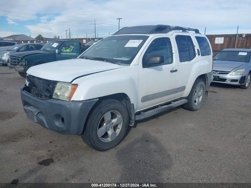 2005 Nissan Xterra Se VIN: 5N1AN08W85C642899 Lot: 41200174