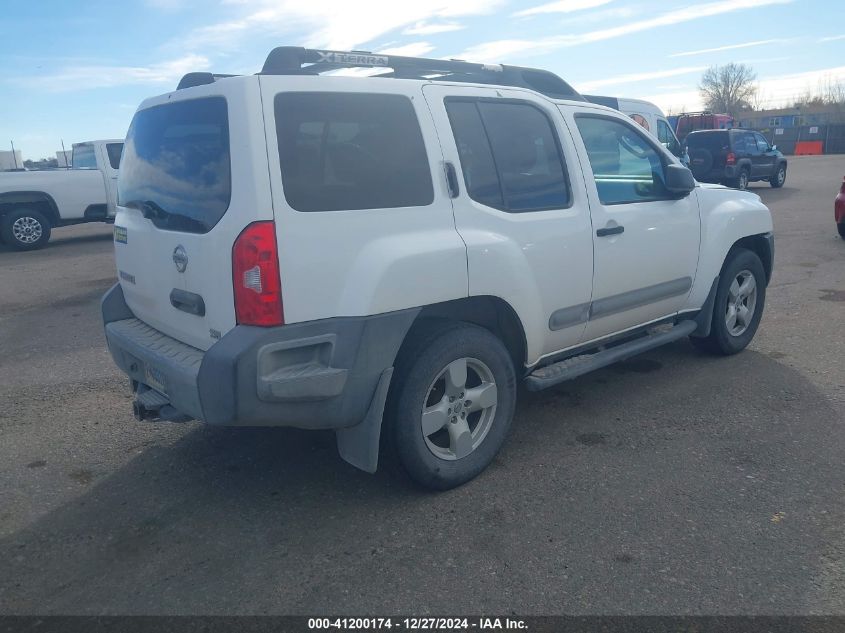 2005 Nissan Xterra Se VIN: 5N1AN08W85C642899 Lot: 41200174