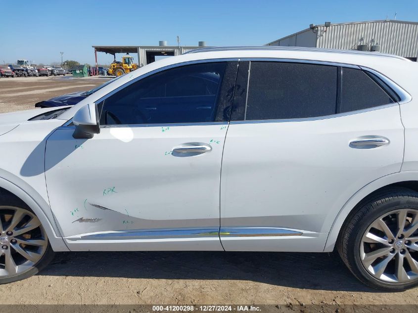 2022 Buick Envision Fwd Avenir VIN: LRBFZRR46ND070398 Lot: 41200298