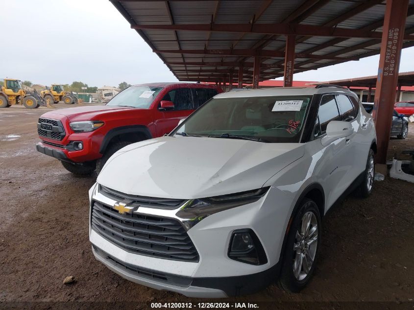 2019 Chevrolet Blazer VIN: 3GNKBDRS7KS586942 Lot: 41200312