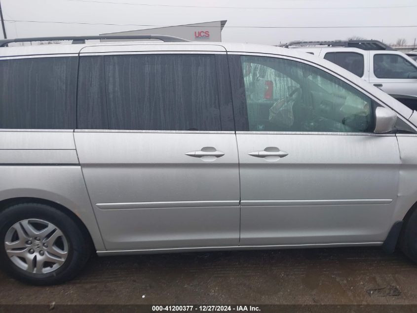 2007 Honda Odyssey Ex VIN: 5FNRL38457B420565