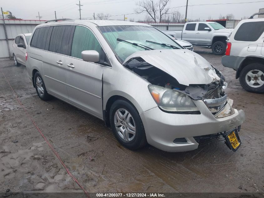 2007 Honda Odyssey Ex VIN: 5FNRL38457B420565