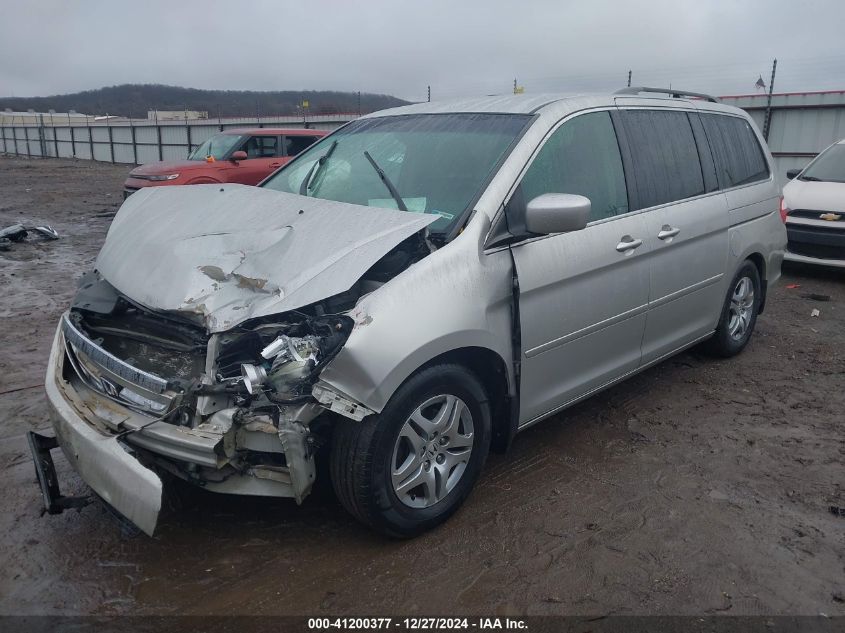 2007 Honda Odyssey Ex VIN: 5FNRL38457B420565