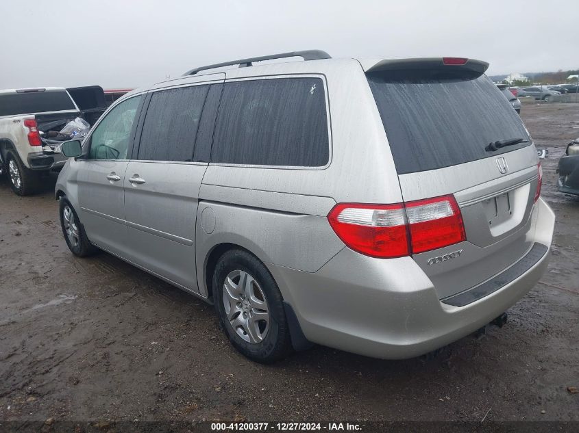 2007 Honda Odyssey Ex VIN: 5FNRL38457B420565