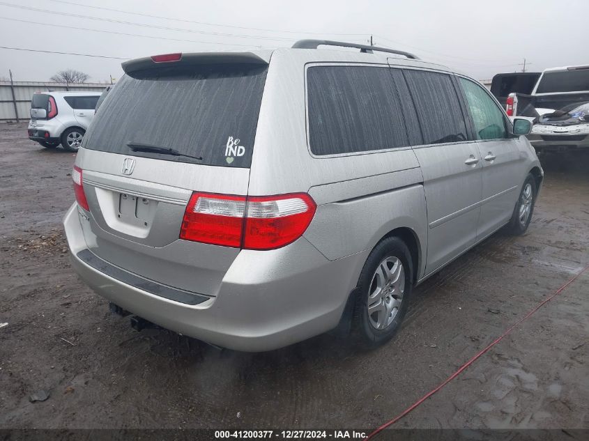 2007 Honda Odyssey Ex VIN: 5FNRL38457B420565