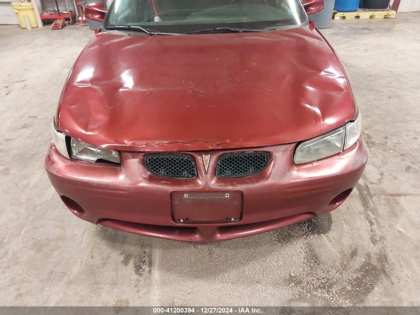 2001 Pontiac Grand Prix Se VIN: 1G2WK52J71F175923 Lot: 41200394