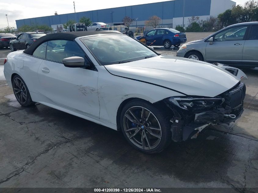 2022 BMW M440I VIN: WBA53AT02NCJ20674 Lot: 41200398