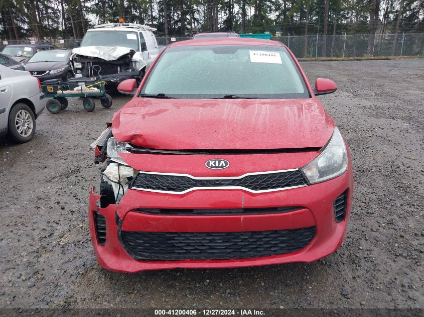 2019 Kia Rio S VIN: 3KPA24AB9KE180059 Lot: 41200406