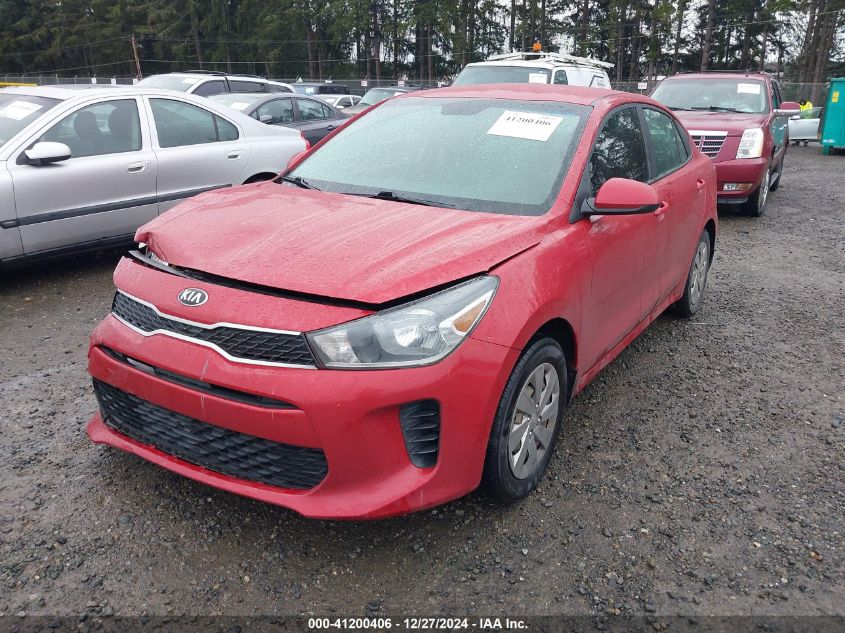 2019 Kia Rio S VIN: 3KPA24AB9KE180059 Lot: 41200406