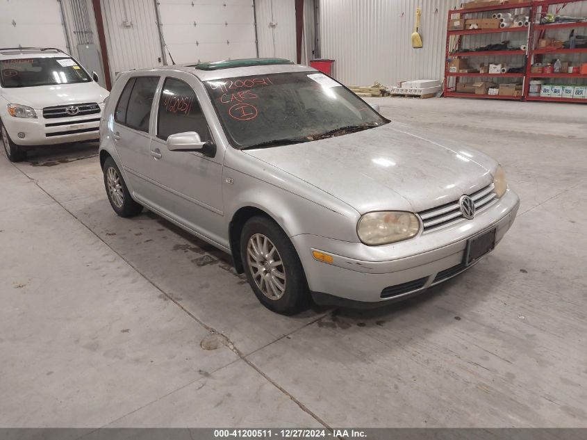 2004 Volkswagen Golf Gls 2.0L VIN: 9BWGL61JX44000589 Lot: 41200511