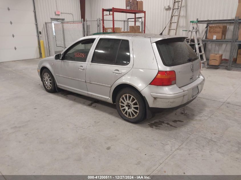 2004 Volkswagen Golf Gls 2.0L VIN: 9BWGL61JX44000589 Lot: 41200511