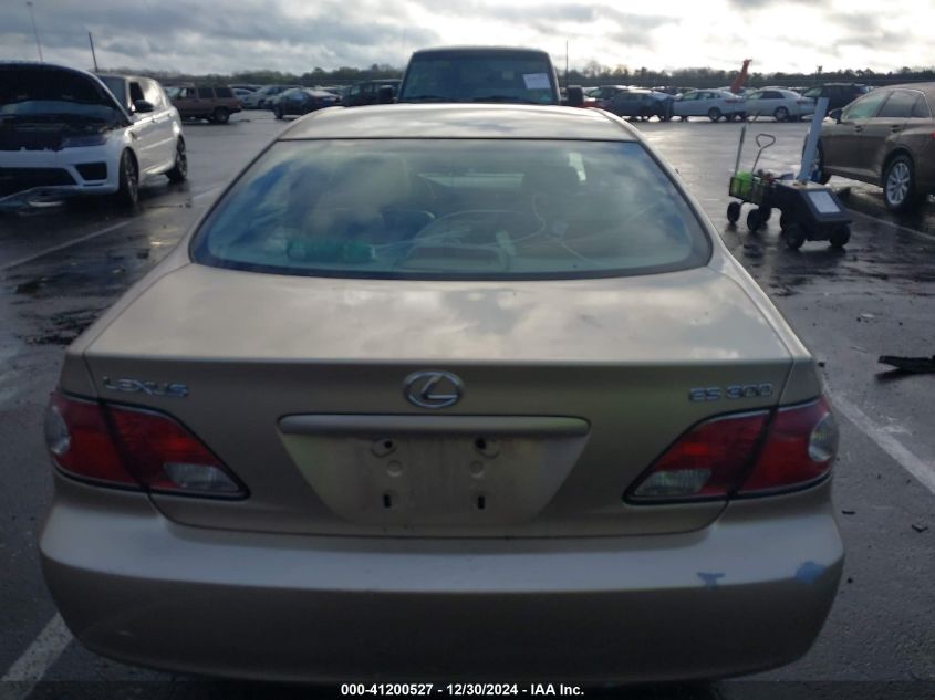 2002 Lexus Es 300 VIN: JTHBF30G220046047 Lot: 41200527