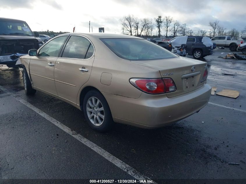 2002 Lexus Es 300 VIN: JTHBF30G220046047 Lot: 41200527