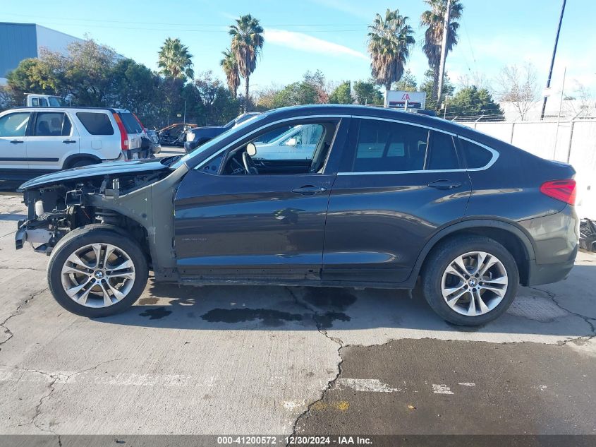 2015 BMW X4 xDrive28I VIN: 5UXXW3C50F0F89180 Lot: 41200572