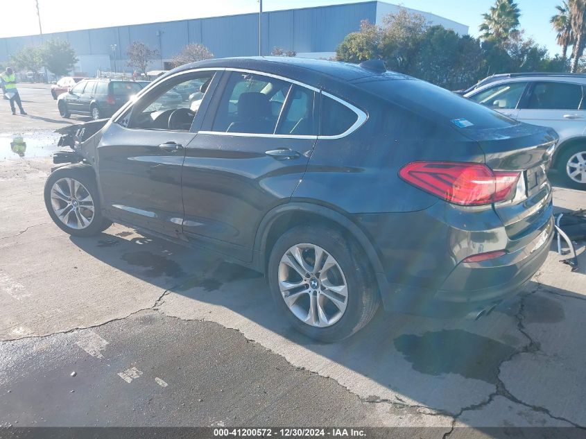 2015 BMW X4 xDrive28I VIN: 5UXXW3C50F0F89180 Lot: 41200572