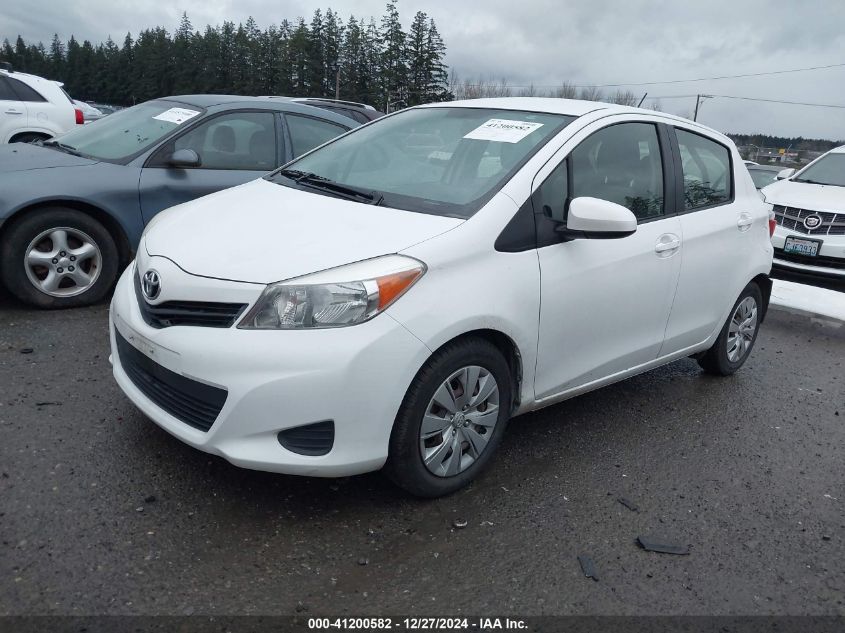 2013 Toyota Yaris Le VIN: JTDKTUD38DD557734 Lot: 41200582