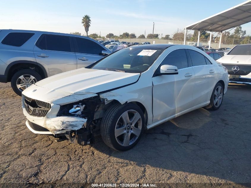 2018 Mercedes-Benz Cla 250 VIN: WDDSJ4EB1JN561132 Lot: 41200625