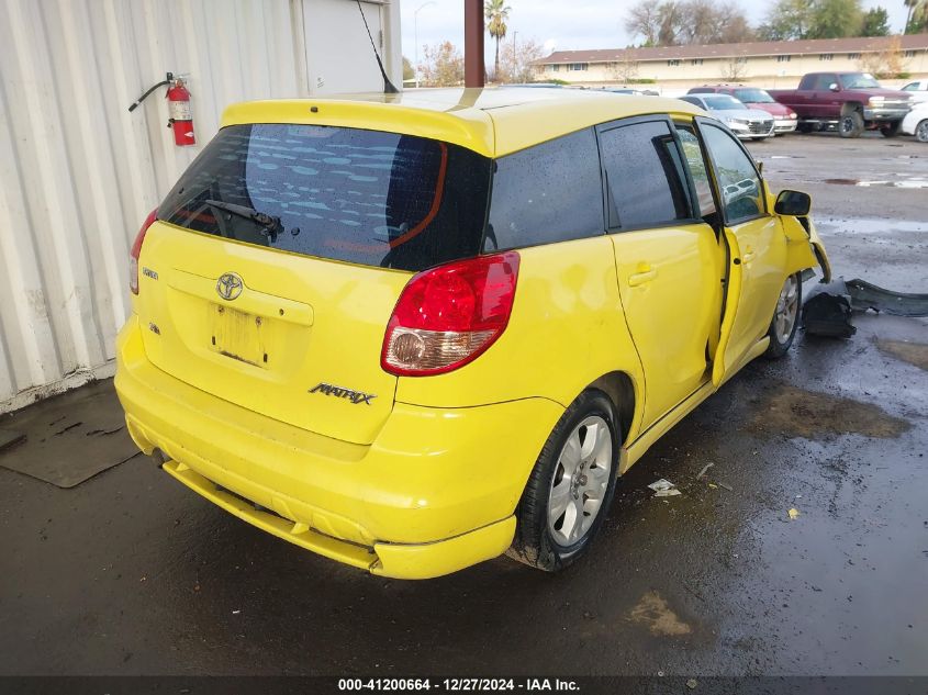 2004 Toyota Matrix Xr VIN: 2T1KR32E84C222855 Lot: 41200664