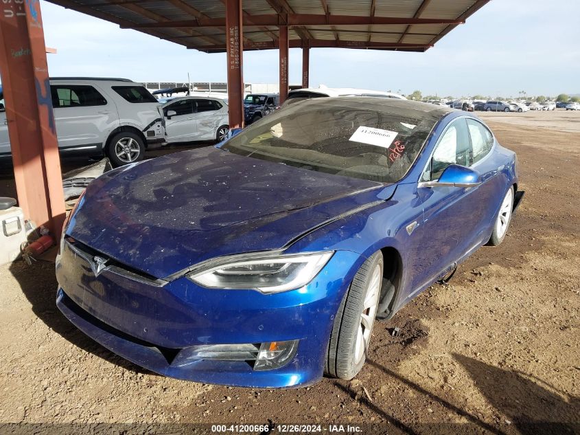 2016 Tesla Model S VIN: 5YJSA1E20GF153379 Lot: 41200666