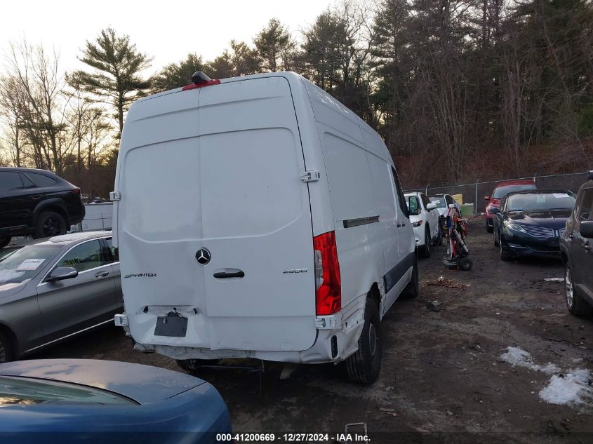 2021 Mercedes-Benz Sprinter 2500 Standard Roof I4 Diesel VIN: W1Y4DBHY5MT061811 Lot: 41200669