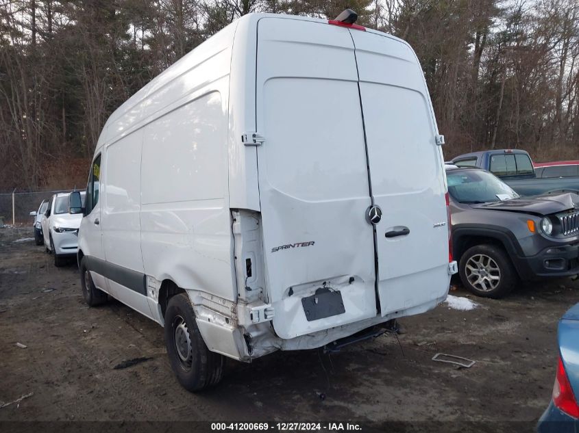 2021 Mercedes-Benz Sprinter 2500 Standard Roof I4 Diesel VIN: W1Y4DBHY5MT061811 Lot: 41200669