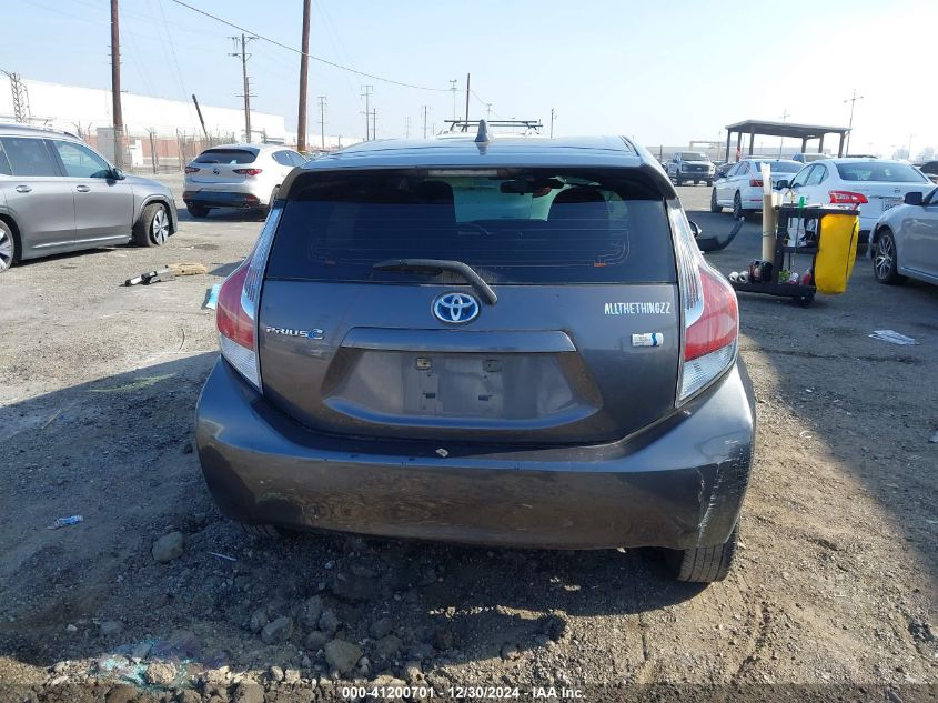 2015 Toyota Prius C One VIN: JTDKDTB39F1100977 Lot: 41200701