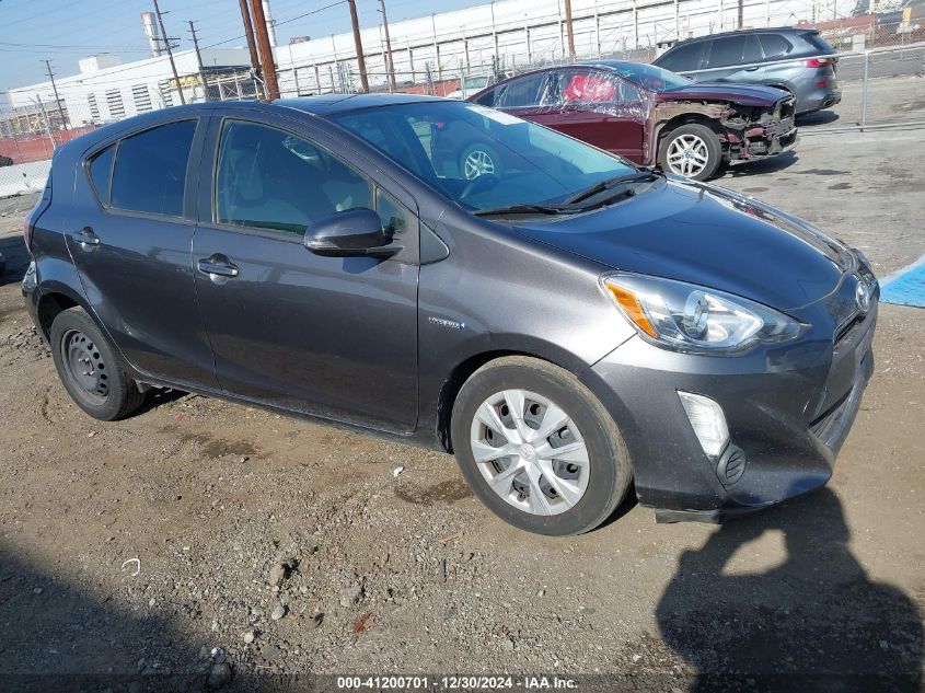 2015 Toyota Prius C One VIN: JTDKDTB39F1100977 Lot: 41200701