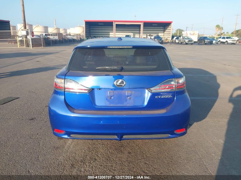 2012 Lexus Ct 200H Premium VIN: JTHKD5BH9C2057396 Lot: 41200707