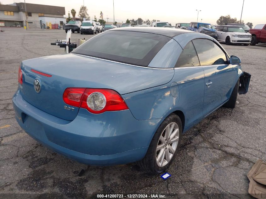 2008 Volkswagen Eos Komfort/Turbo VIN: WVWBA71F48V029131 Lot: 41200723