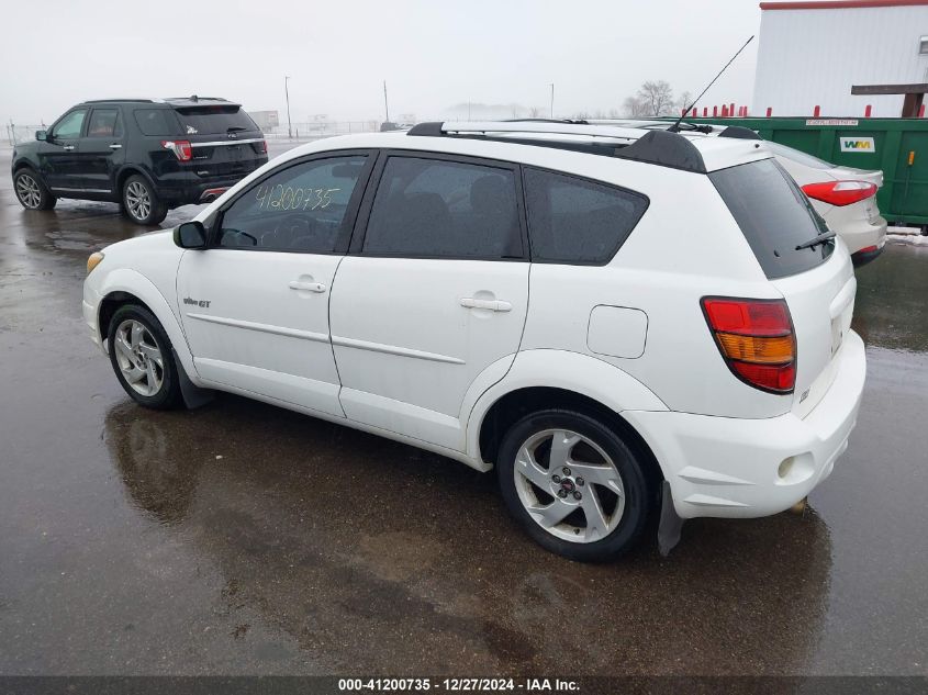 2004 Pontiac Vibe Gt VIN: 5Y2SN64L24Z400600 Lot: 41200735