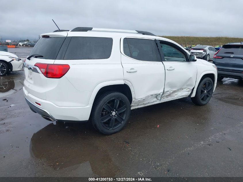 2017 GMC Acadia Denali VIN: 1GKKNPLS9HZ327315 Lot: 41200753