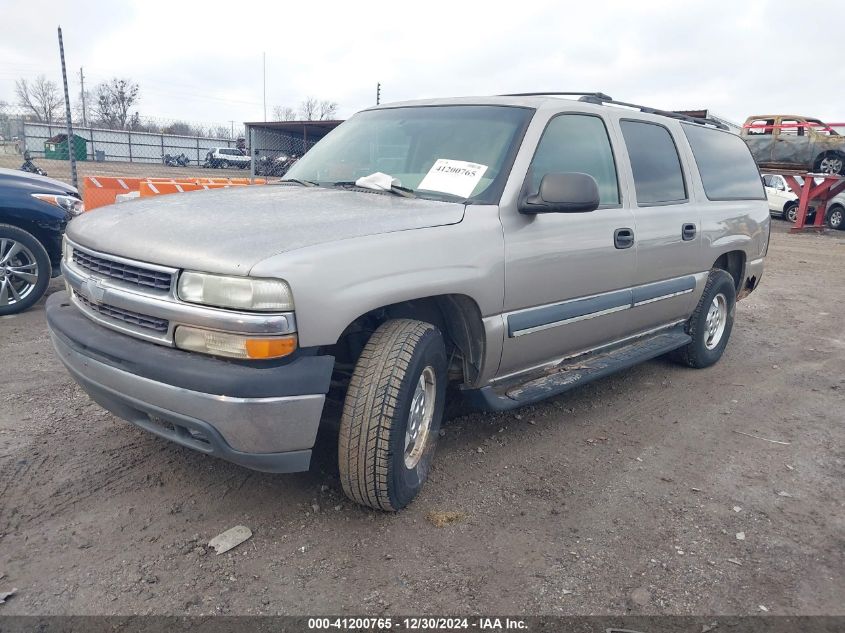 2002 Chevrolet Suburban 1500 Ls VIN: 1GNEC16Z82J252026 Lot: 41200765