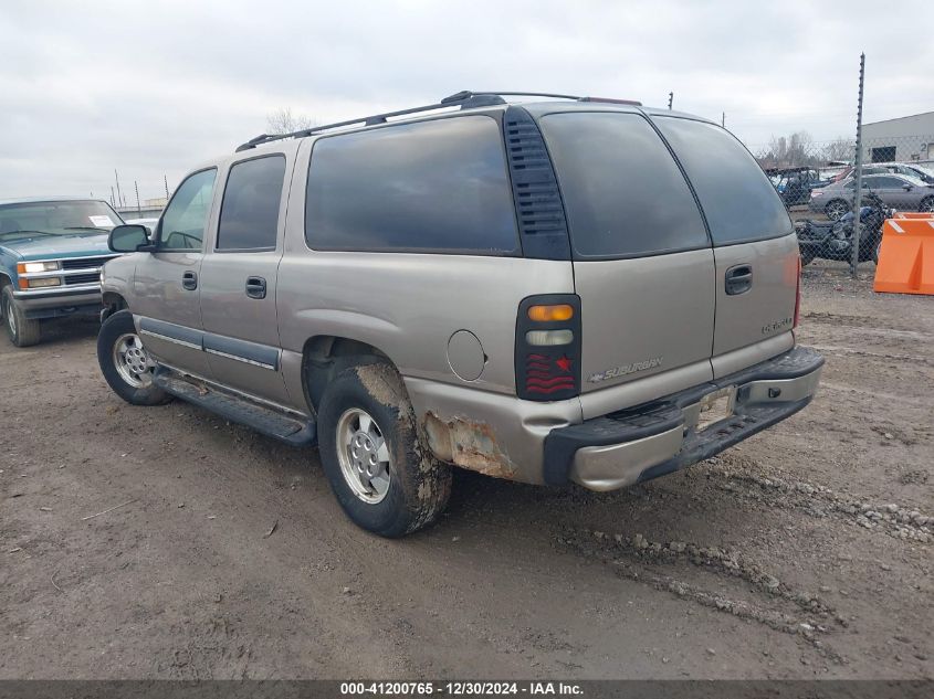 2002 Chevrolet Suburban 1500 Ls VIN: 1GNEC16Z82J252026 Lot: 41200765