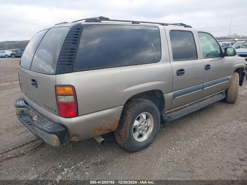 2002 Chevrolet Suburban 1500 Ls VIN: 1GNEC16Z82J252026 Lot: 41200765