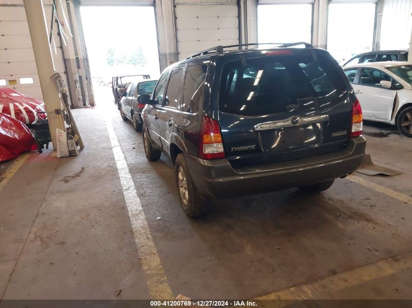 2003 Mazda Tribute Lx V6 VIN: 4F2YZ94193KM56345 Lot: 41200769