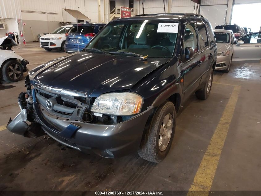 2003 Mazda Tribute Lx V6 VIN: 4F2YZ94193KM56345 Lot: 41200769