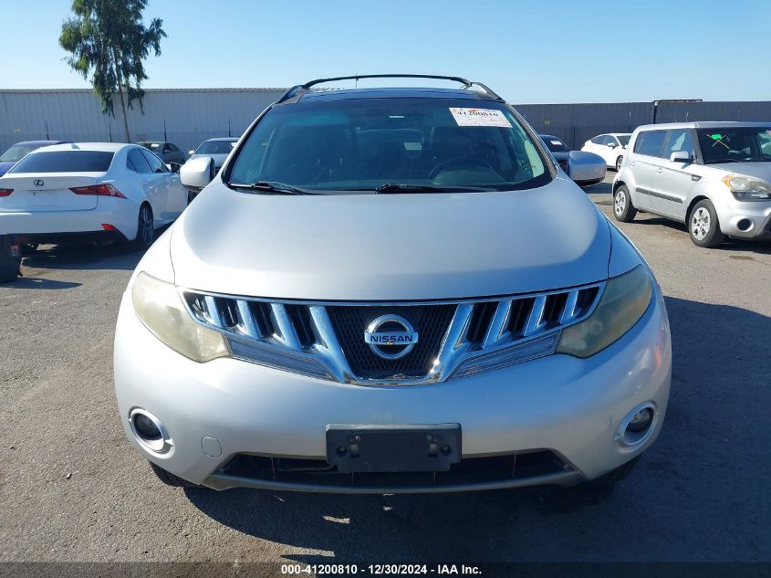 2009 Nissan Murano Le VIN: JN8AZ18W49W123579 Lot: 41200810