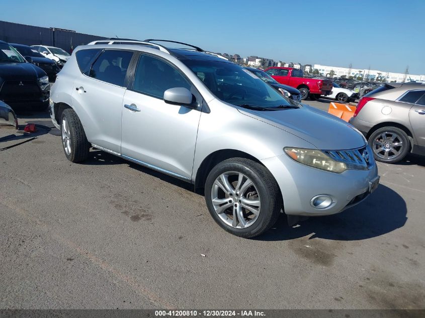 2009 Nissan Murano Le VIN: JN8AZ18W49W123579 Lot: 41200810