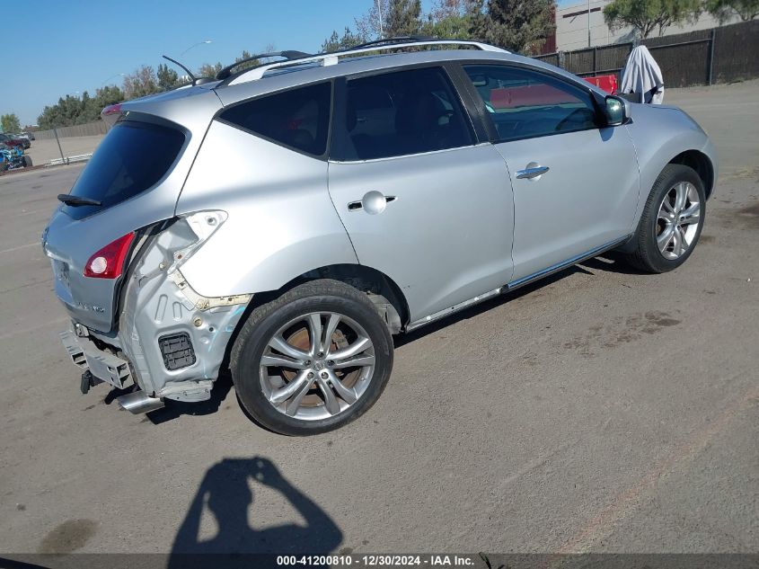 2009 Nissan Murano Le VIN: JN8AZ18W49W123579 Lot: 41200810