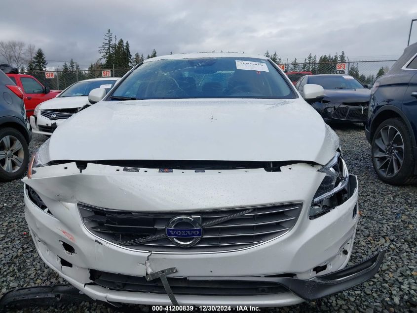 2017 Volvo S60 Inscription T5 Platinum VIN: LYV402TM2HB196341 Lot: 41200839