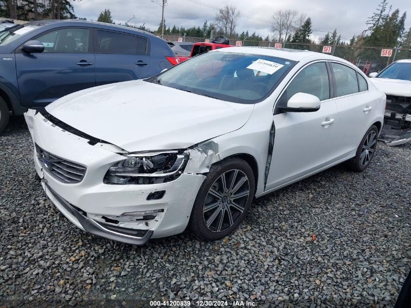 2017 Volvo S60 Inscription T5 Platinum VIN: LYV402TM2HB196341 Lot: 41200839