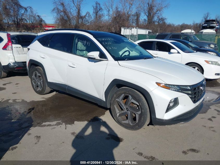 2022 Hyundai Tucson Limited VIN: 5NMJE3AE9NH047004 Lot: 41200841