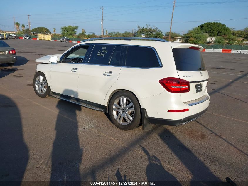 2018 Mercedes-Benz Gls 450 4Matic VIN: 4JGDF6EE8JB079846 Lot: 41201145