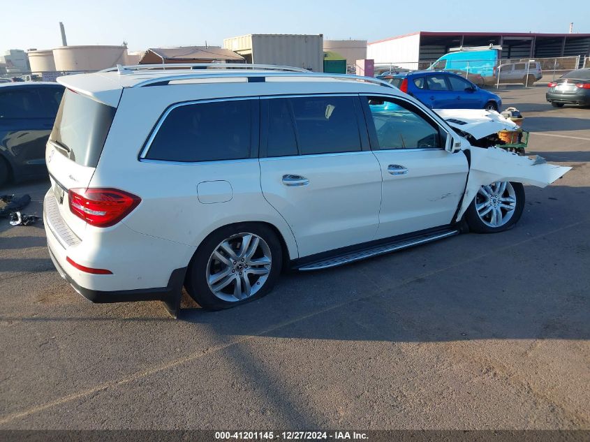 2018 Mercedes-Benz Gls 450 4Matic VIN: 4JGDF6EE8JB079846 Lot: 41201145