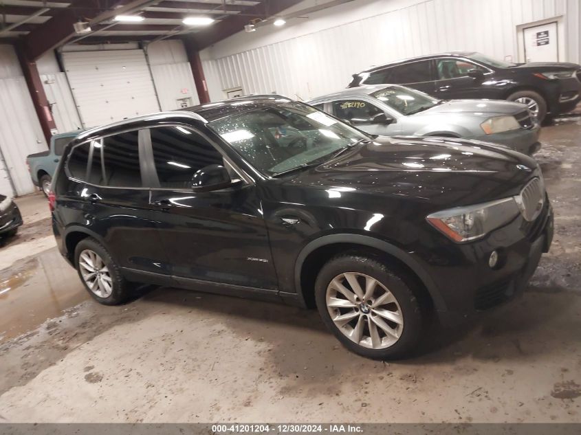 2017 BMW X3 xDrive28I VIN: 5UXWX9C36H0T25259 Lot: 41201204