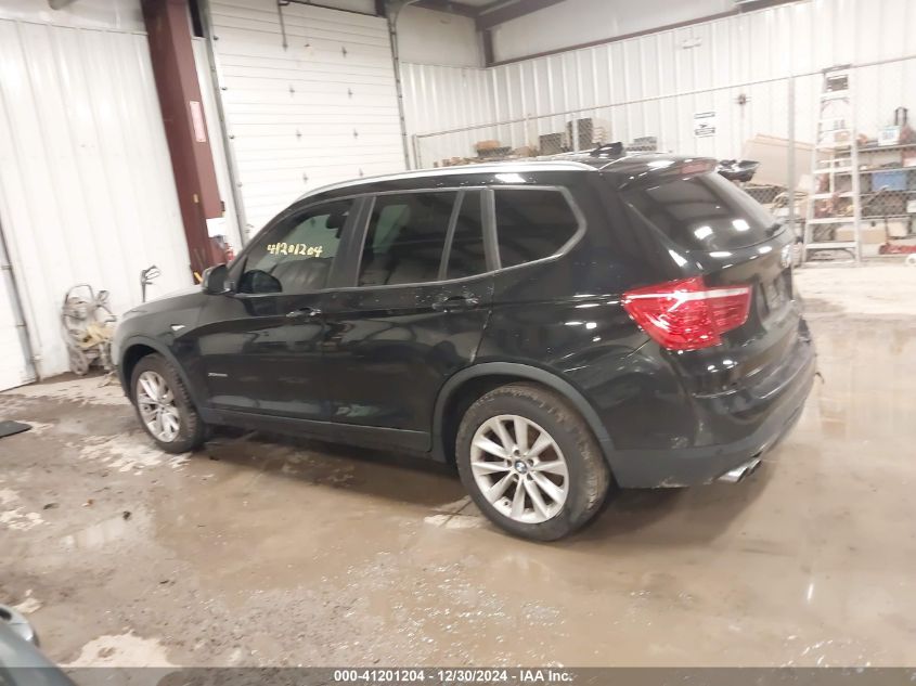 2017 BMW X3 xDrive28I VIN: 5UXWX9C36H0T25259 Lot: 41201204