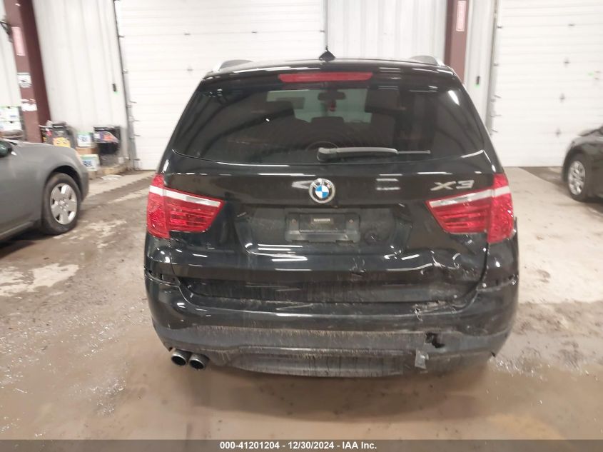 2017 BMW X3 xDrive28I VIN: 5UXWX9C36H0T25259 Lot: 41201204