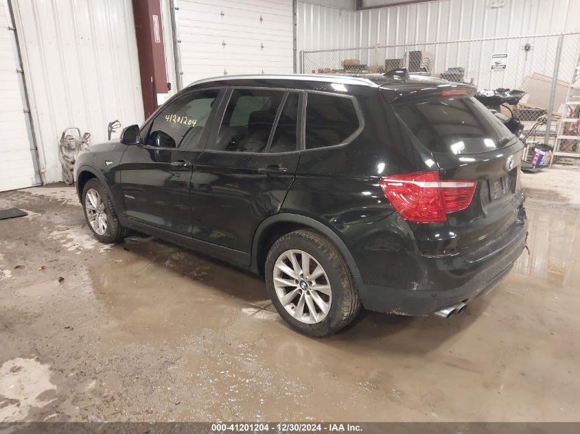 2017 BMW X3 xDrive28I VIN: 5UXWX9C36H0T25259 Lot: 41201204